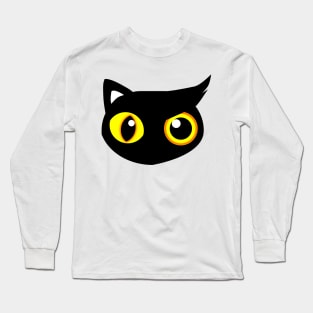 A cat and an owl Long Sleeve T-Shirt